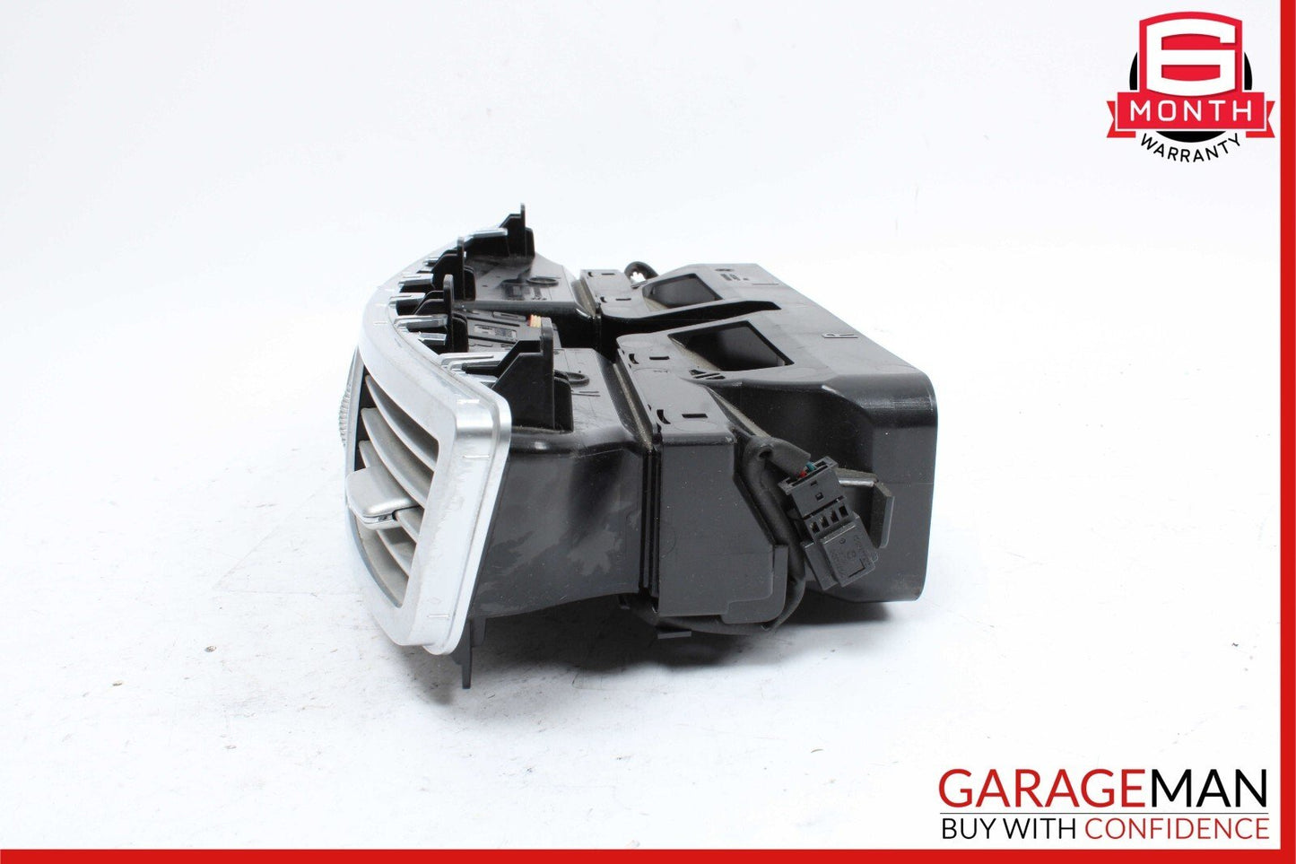 07-13 Mercedes W221 S550 Center Dash Air Vent AC A/C Clock Trim Cover Assembly