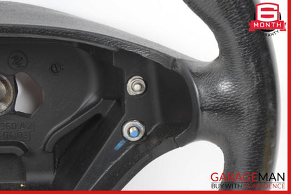 05-11 Mercedes R171 SLK280 C230 Sport 3 Spoke Steering Wheel Leather Black