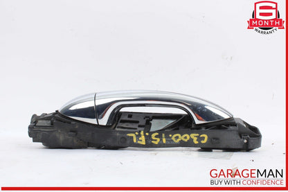 15-20 Mercedes W205 C300 4MATIC Front Left Side Exterior Door Handle Gray OEM