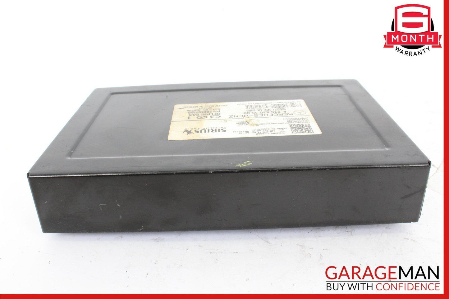 07-14 Mercedes W216 CL550 SLK350 Sirius Satellite Radio Module Receiver OEM