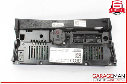 09-12 Audi S4 Front AC A/C Air Conditioning Heater Climate Control Panel OEM