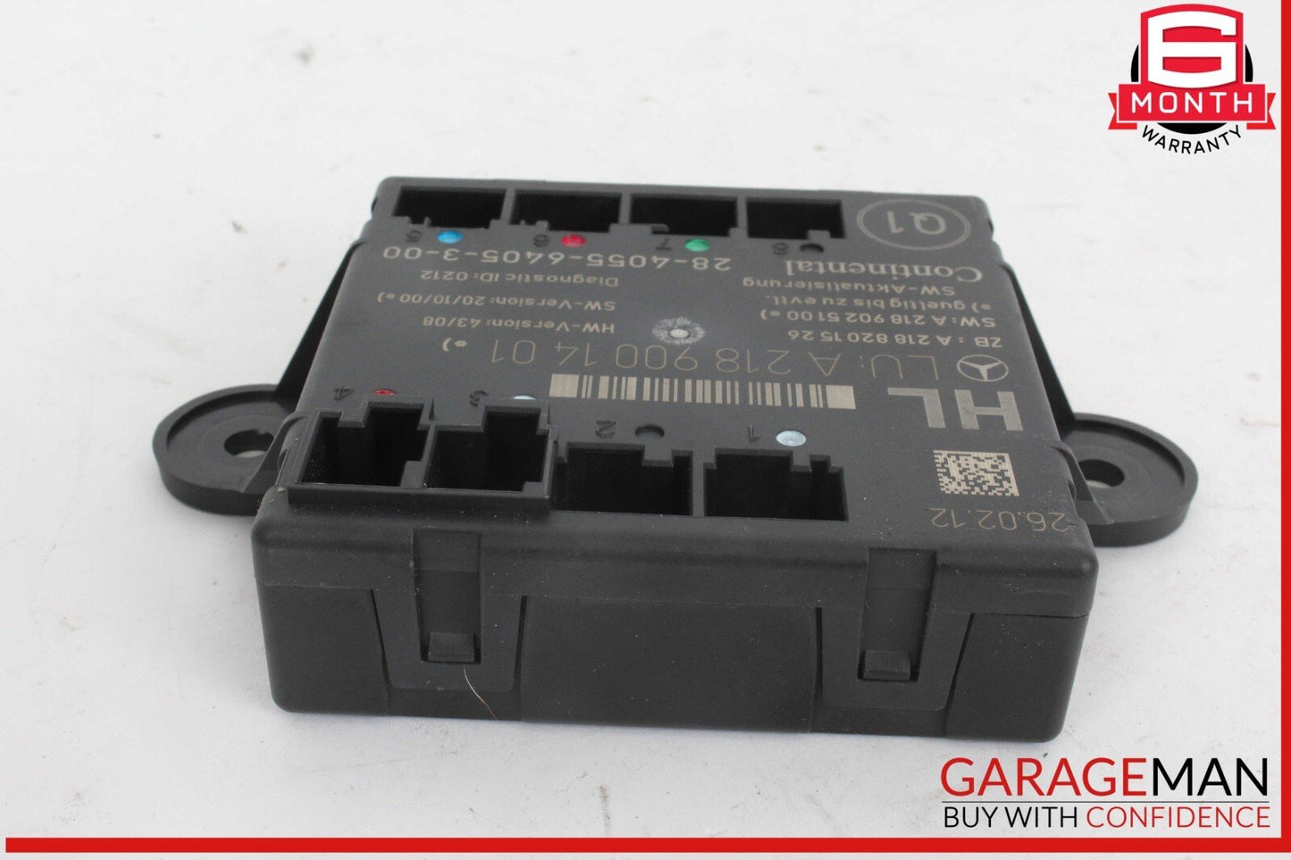 08-18 Mercedes W218 CLS550 C300 E550 Rear Left Side Door Control Module Unit
