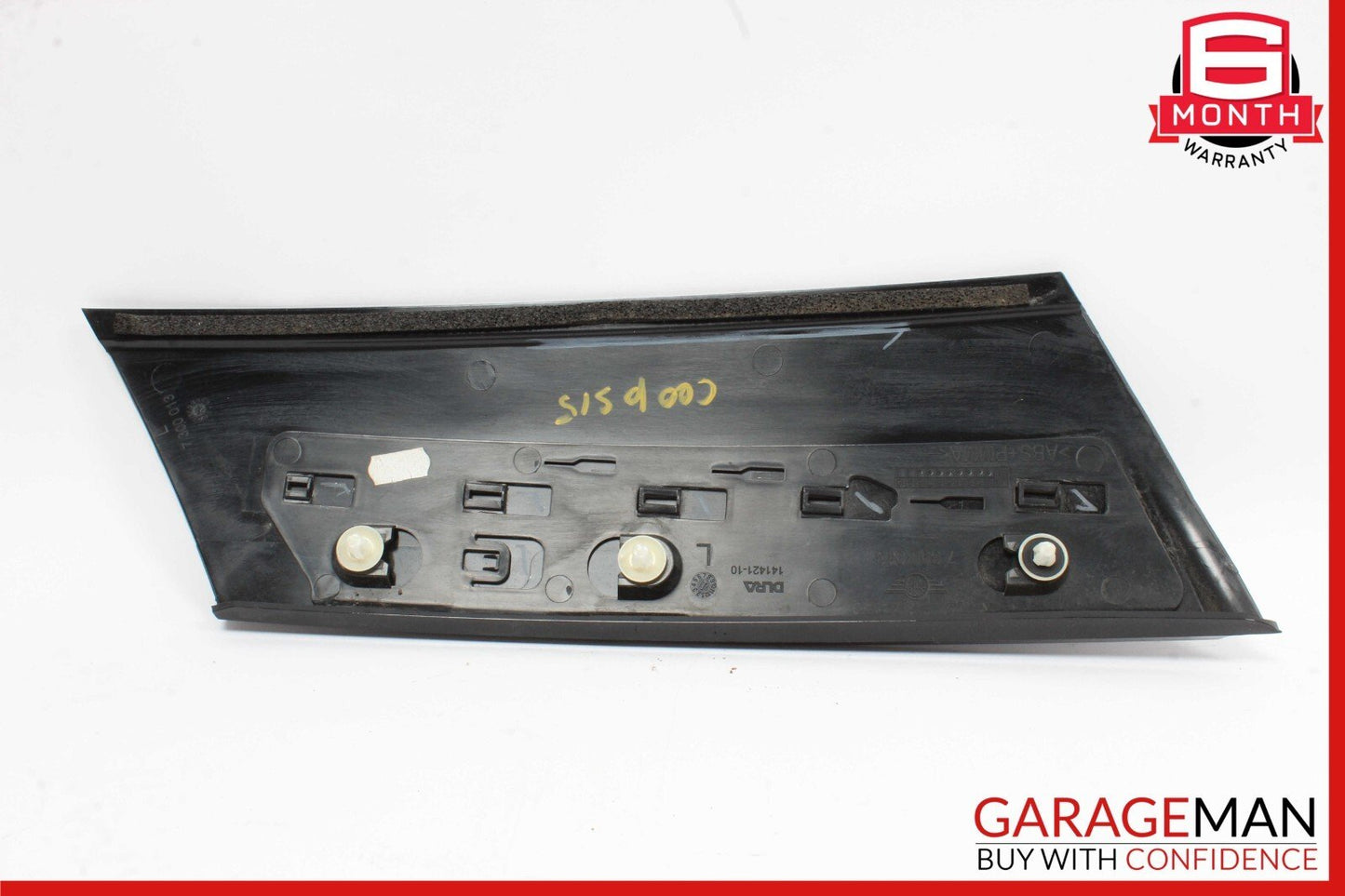 14-19 Mini Cooper Rear Left Driver Side C Pillar Trim Cover Panel OEM