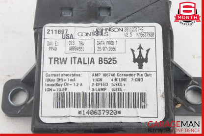 03-13 Maserati Quattroporte M139 Power Steering Chassis Control Module Unit OEM