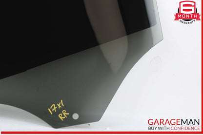 16-22 BMW X1 Rear Right Passenger Side Door Window Glass 7388870 OEM