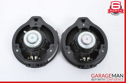 08-11 Mercedes W204 C300 C350 Rear Right & Left Side Door Sound Speakers Set OEM