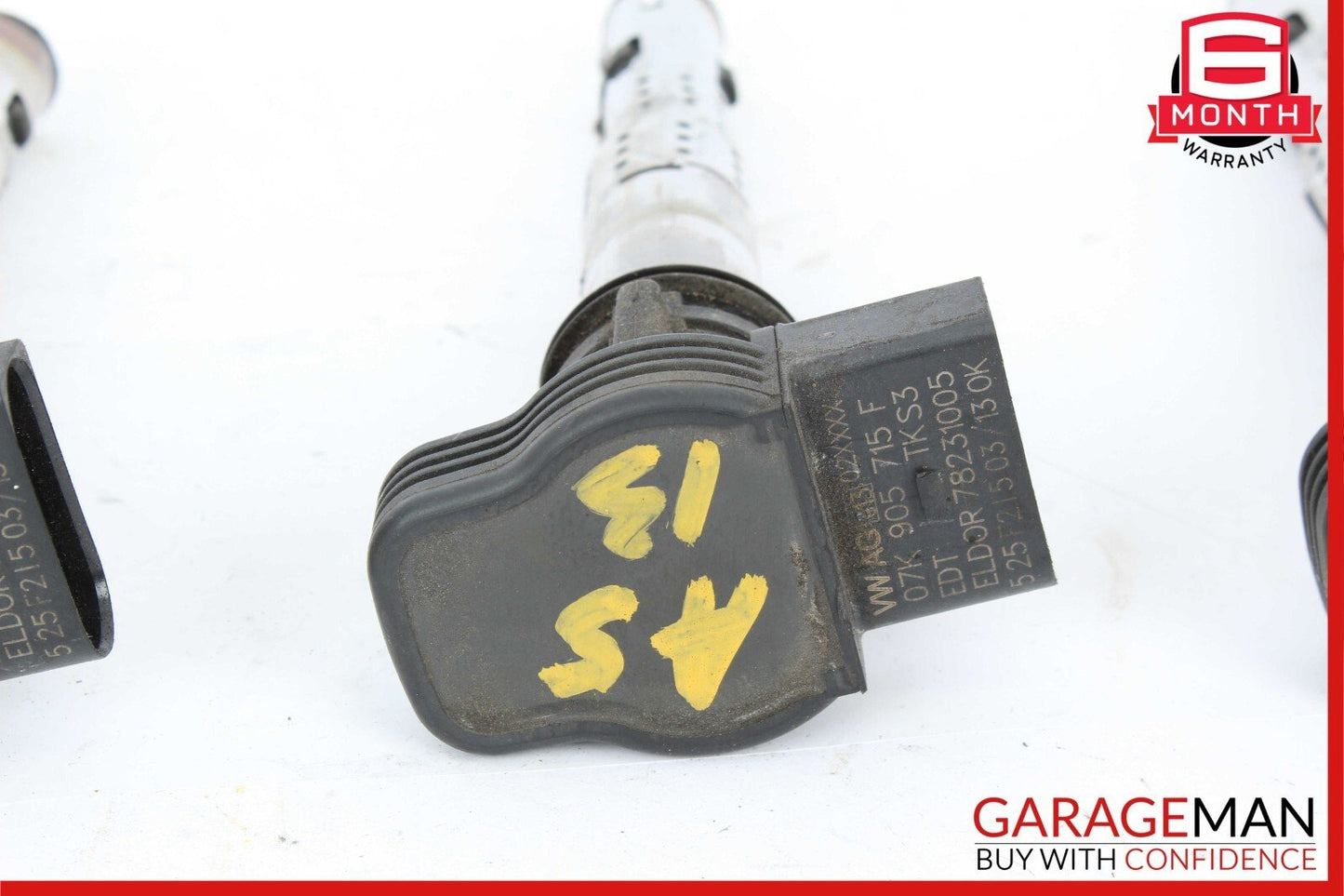 12-18 Audi A5 A6 2.0L Ignition Coil Ignitor Spark Plug Set of 4 Pc OEM