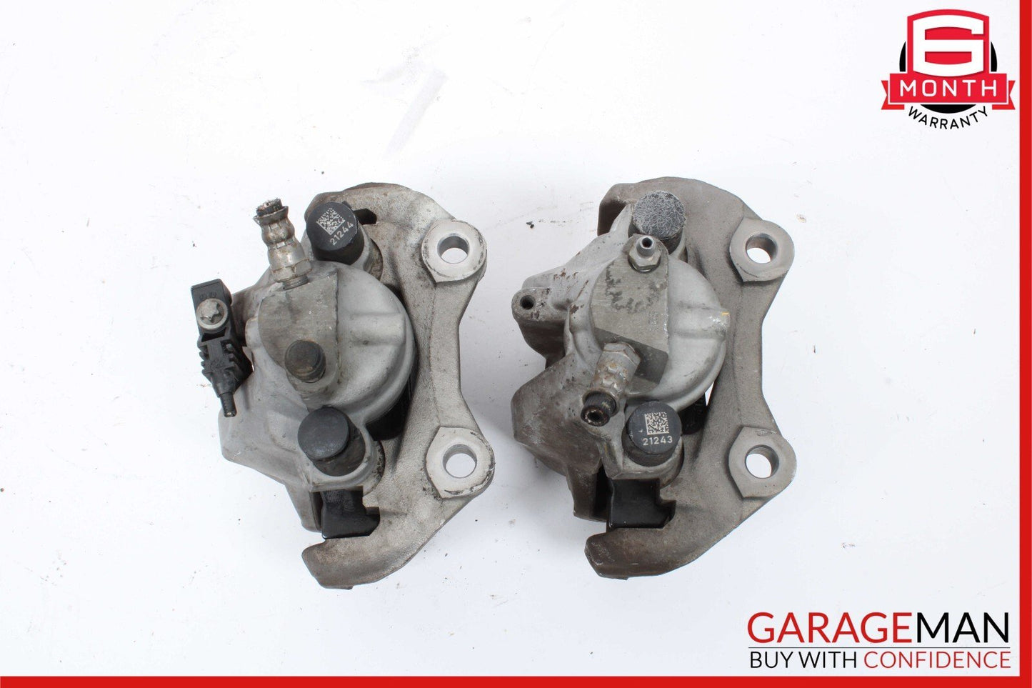 10-18 Mercedes W212 E350 E550 CLS350 Rear Brake Caliper Calipers Set of 2 Pc OEM