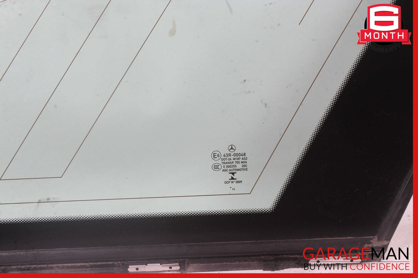 14-16 Mercedes W212 E350 E400 Rear Right Side Quarter Window Glass OEM
