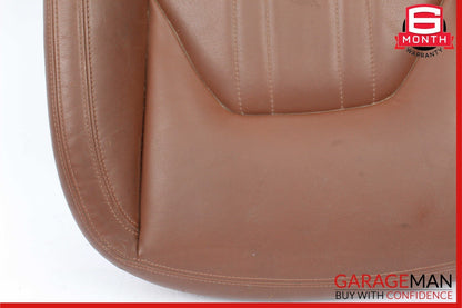 14-17 Maserati Ghibli Front Right Side Lower Bottom Seat Cushion Cover Brown OEM