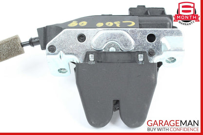 08-11 Mercedes W204 C300 Trunk Lid Latch Lock Actuator w/ Cylinder Mechanism OEM