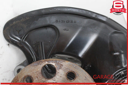 08-20 Mercedes W204 C250 Front Left Side Spindle Knuckle Wheel Hub Bearing OEM