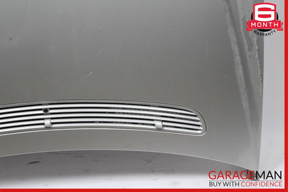 03-06 Mercedes W220 S430 S500 Front Hood Bonnet Panel Brilliant Silver OEM