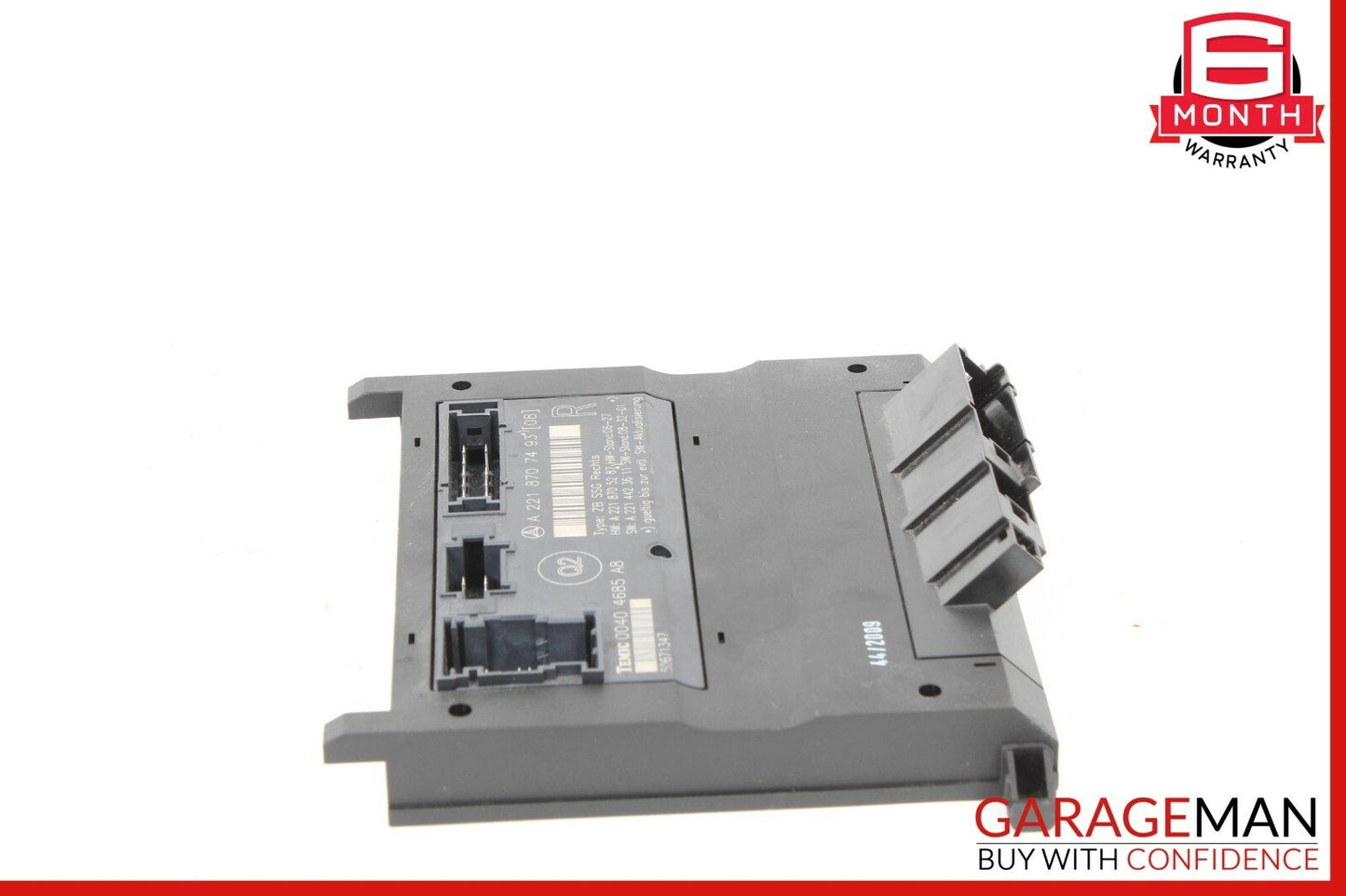 07-13 Mercedes W221 S400 S550 Front Right Under Seat Computer Control Module OEM