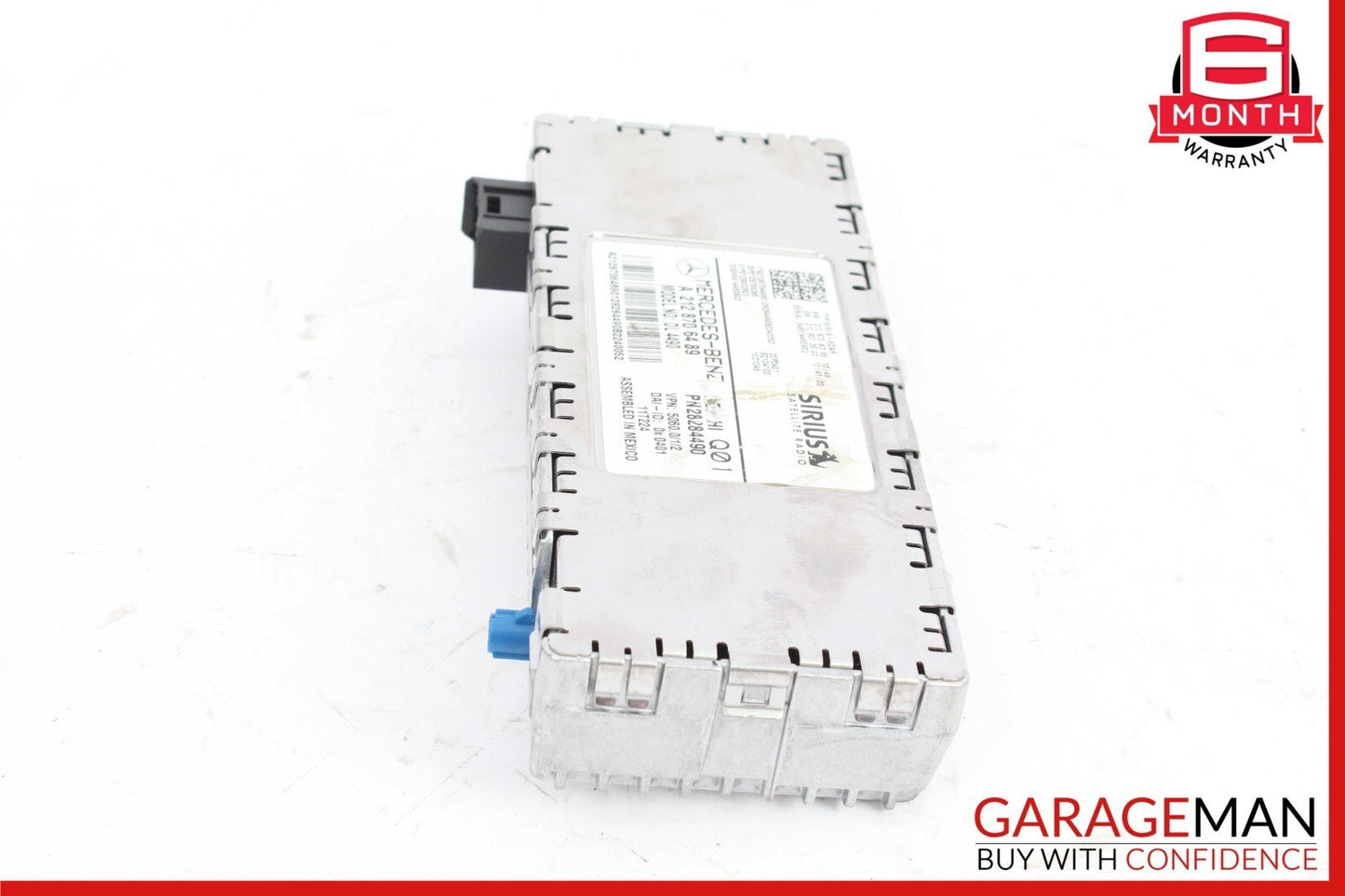 10-17 Mercedes W212 E350 C300 Sirius Satellite Radio Receiver Module Unit OEM