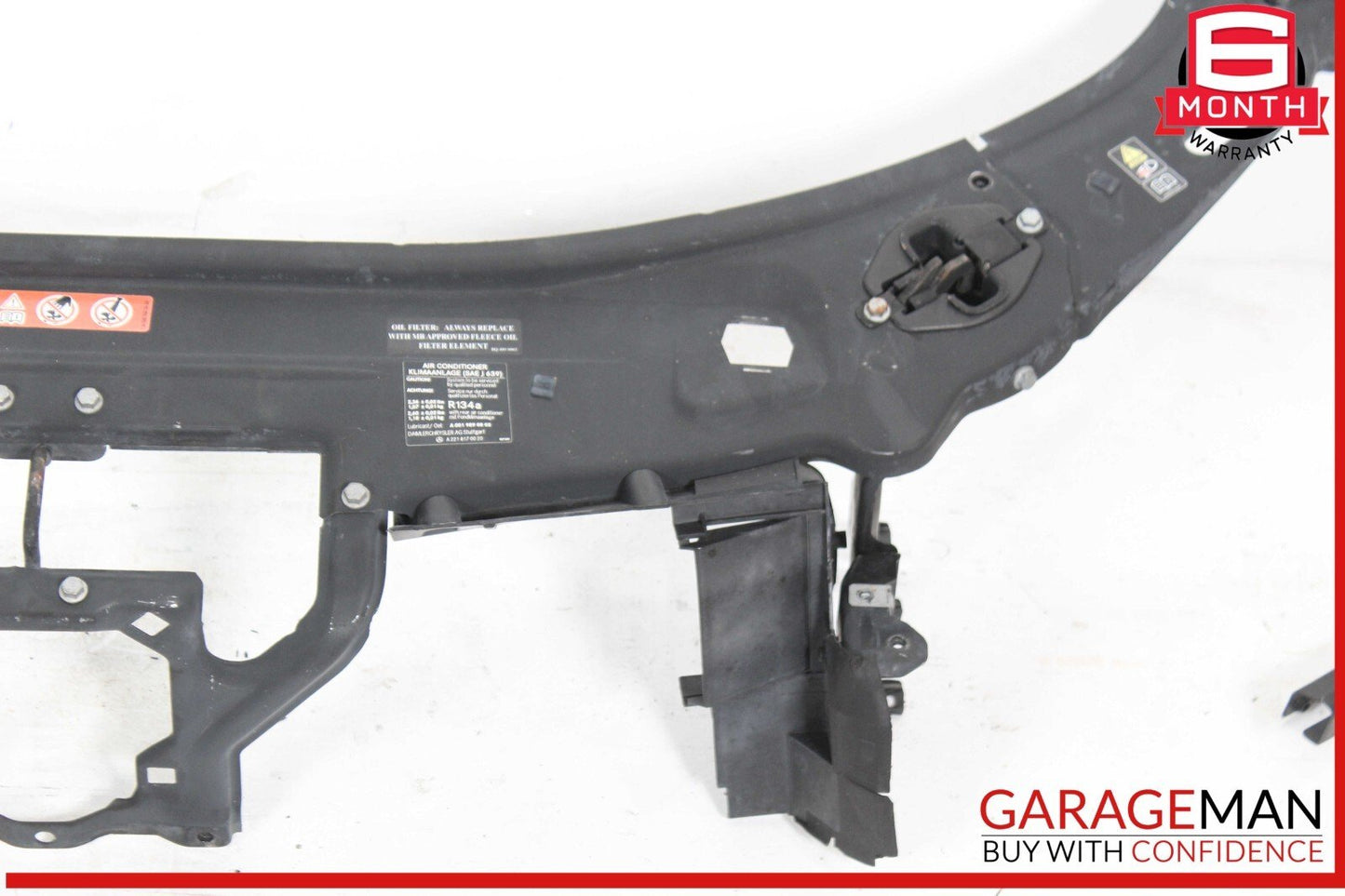 07-09 Mercedes W221 S550 S450 Upper Radiator Core Support Headlight Bracket OEM