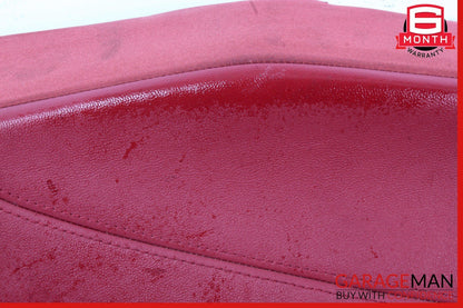 17-22 Alfa Romeo Giulia Rear Right Side Seat Bolster Cushion Red OEM