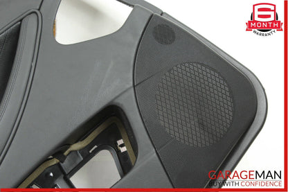 06-11 Mercedes W219 CLS500 Rear Left Interior Door Trim Panel Cover Black
