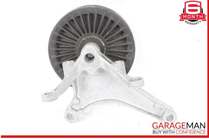 11-20 Mercedes X166 GL550 GL450 CLS550 V-Belt Tensioner Pulley Mount OEM