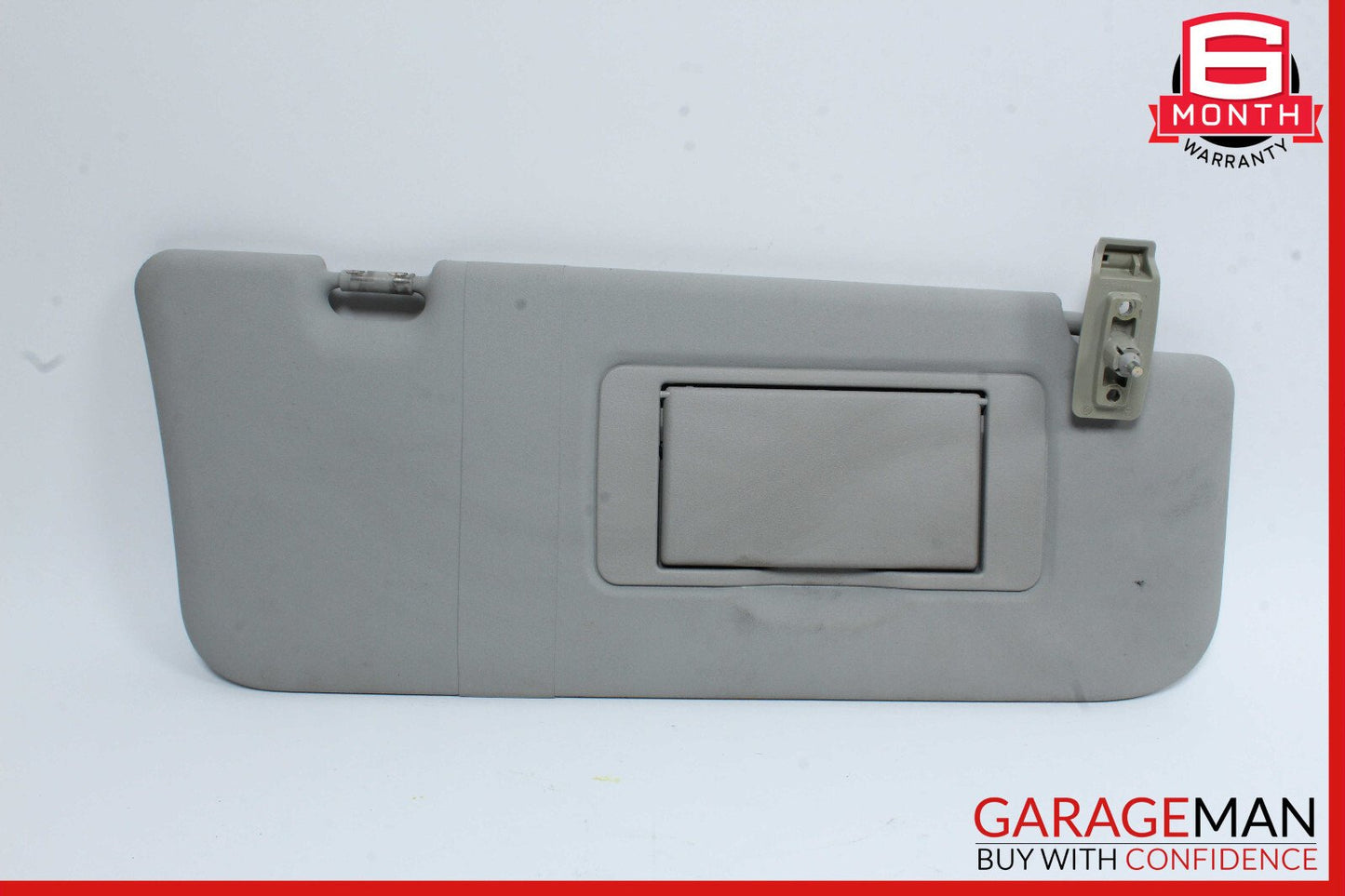 06-12 Mercedes X164 GL450 Front Right Passenger Side Sun Visor Sunvisor Gray OEM
