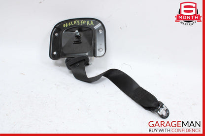 03-09 Mercedes W209 CLK350 Rear Left / Right Seatbelt Seat Belt Retractor Black