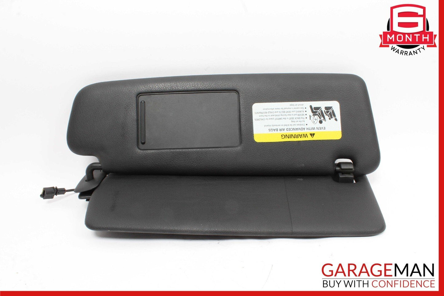03-10 Porsche Cayenne S 957 Front Right Side Sunvisor Sun Visor Shade Black OEM