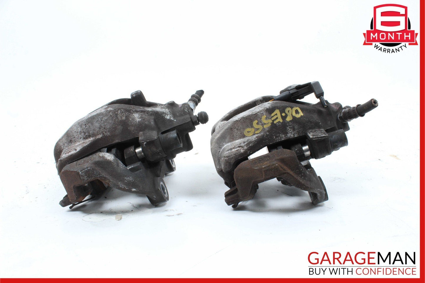 07-09 Mercedes W211 E550 Rear Right & Left Brake Caliper Calipers Set OEM