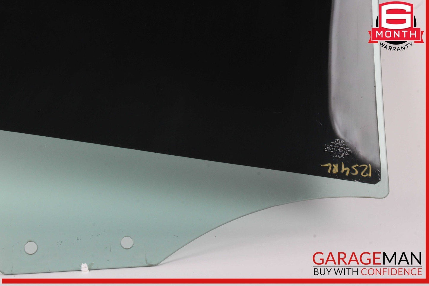 10-16 Audi S4 Rear Left Driver Side Door Window Glass OEM