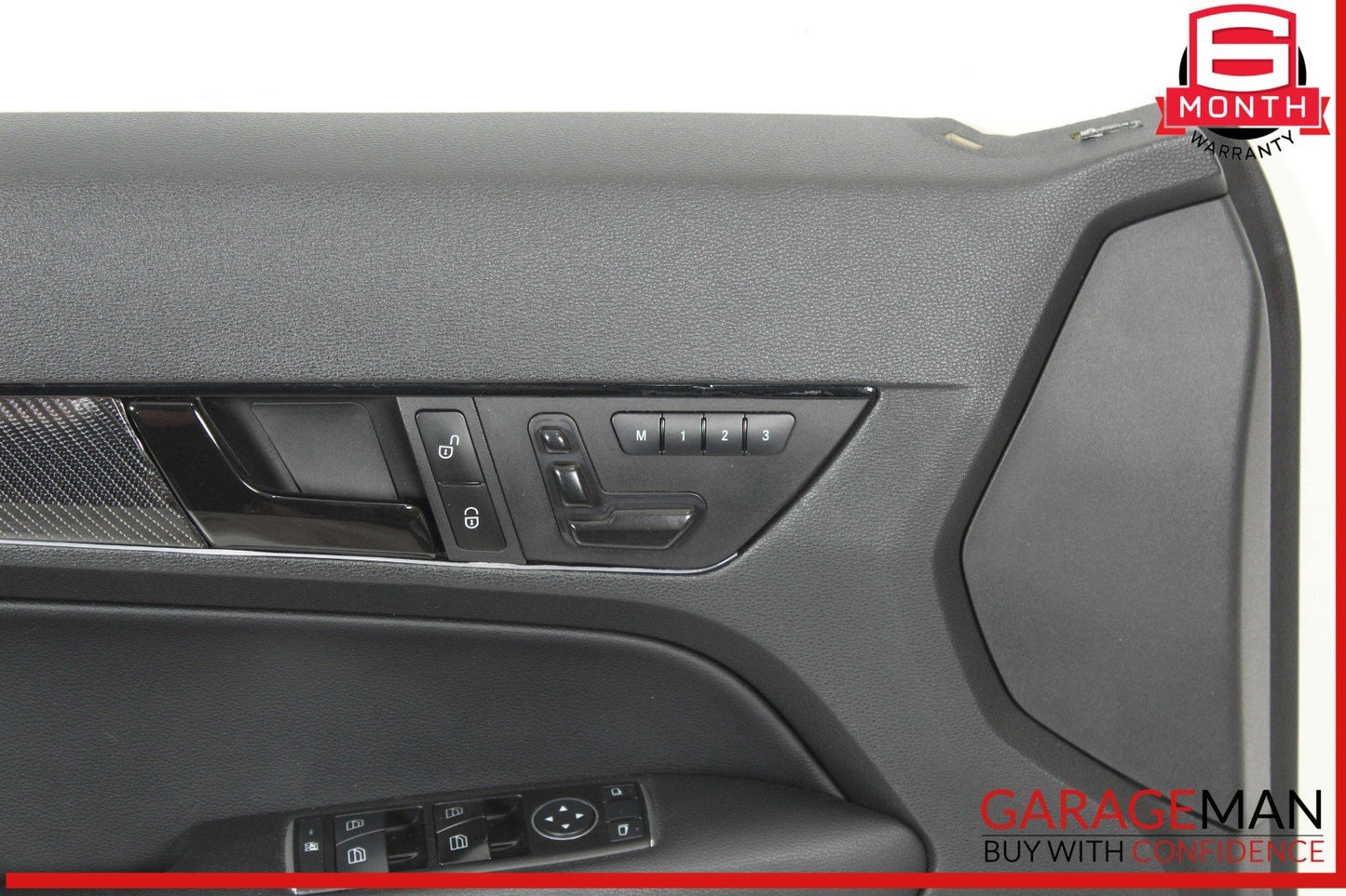 10-17 Mercedes W207 E500 E400 Coupe Front Left Interior Door Panel Trim Assembly