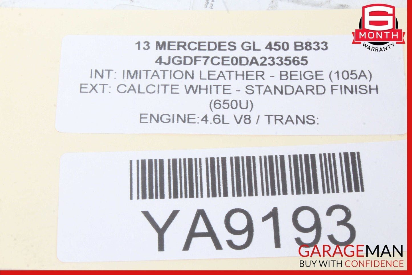 13-19 Mercedes X166 GL450 GLS550 Front Left Side Dashboard Trim Cover Wood OEM