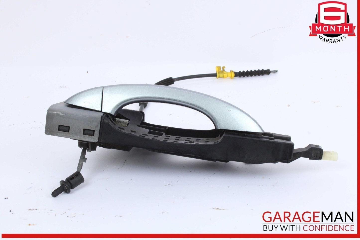 12-18 Audi A6 A7 Front Left Driver Side Exterior Door Handle Gray 4H1837885 OEM