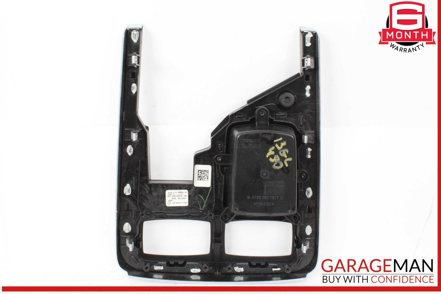 12-19 Mercedes X166 GL450 4MATIC Center Console Bezel Trim Black OEM