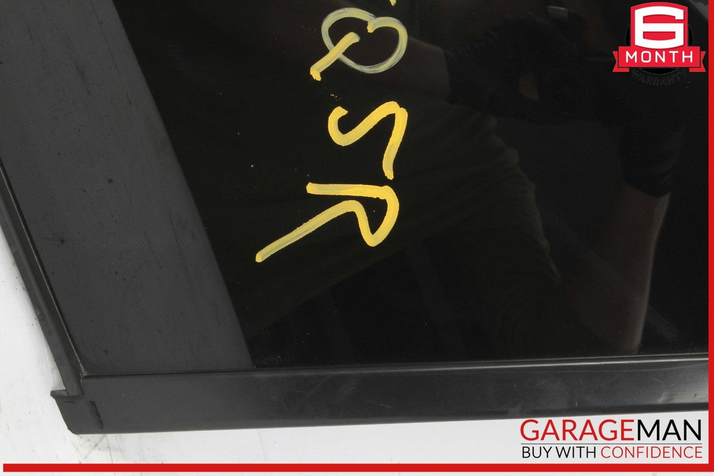 12-17 Audi Q5 Rear Right Passenger Side Door Quarter Window Glass 8R0845299Q OEM