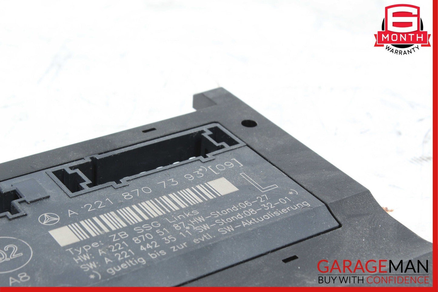 07-13 Mercedes W221 S500 S550 Front Left Driver Side Seat Control Module Unit
