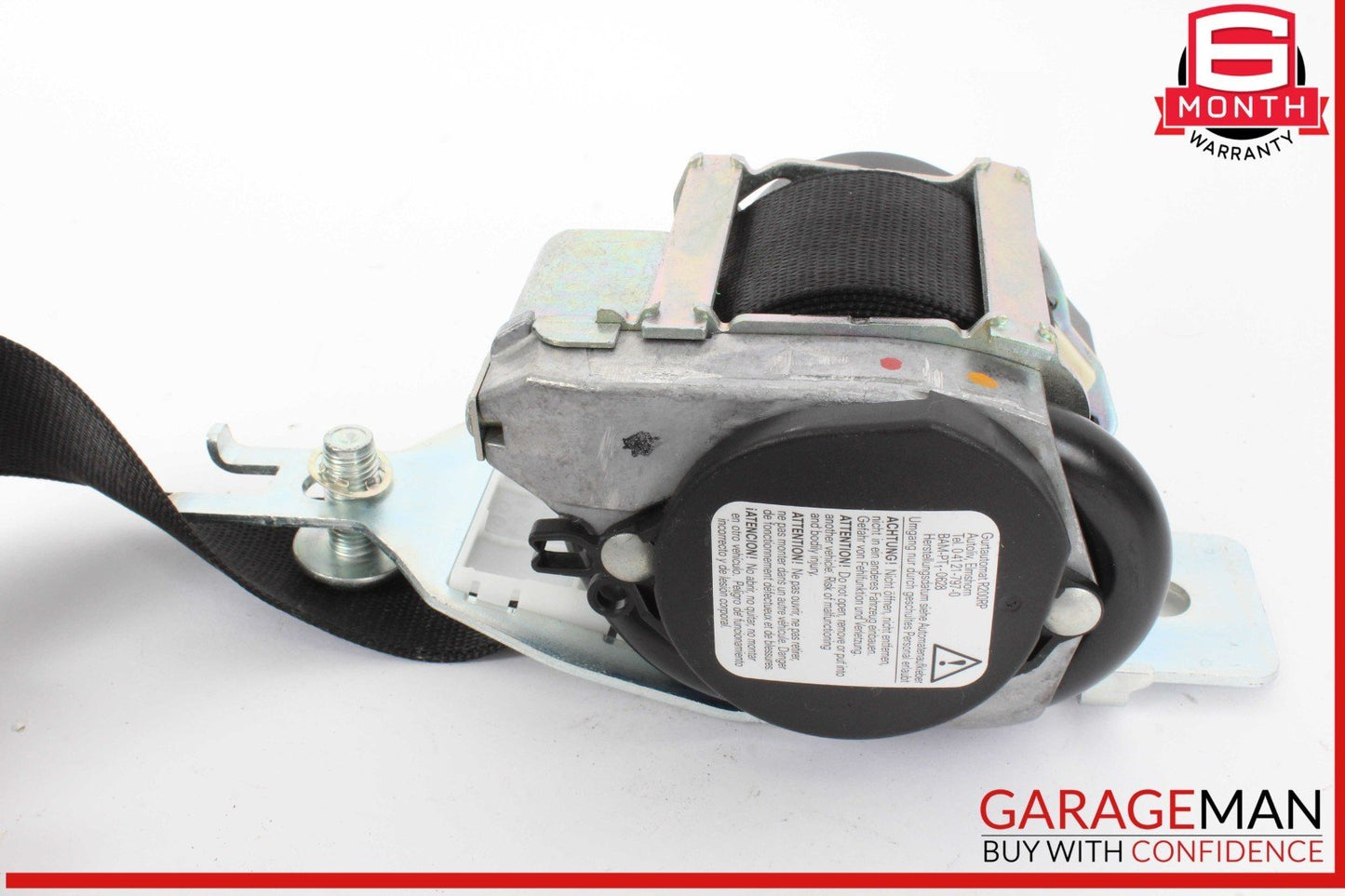 12-19 Mercedes X166 GL450 4MATIC Rear 2nd Row Right Seatbelt Seat Belt Retractor
