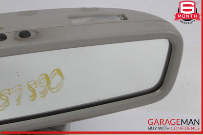 03-06 Mercedes R230 SL500 Interior Front Top Upper Rear View Mirror Black OEM