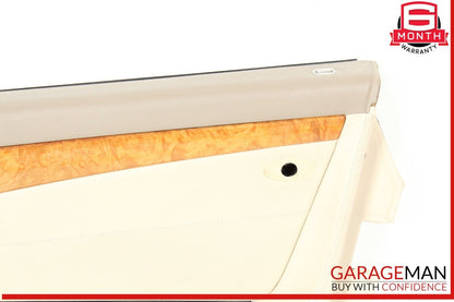 03-06 Mercedes R230 SL500 SL55 AMG Front Right Interior Door Panel Beige OEM