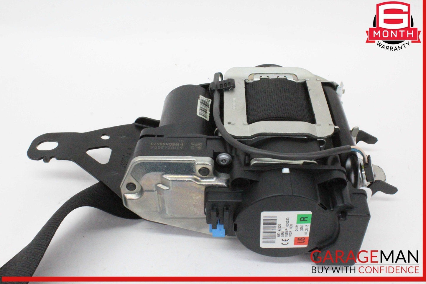 14-17 Mercedes W222 S550 Front Right Passenger Side Seat Belt Seatbelt Black OEM