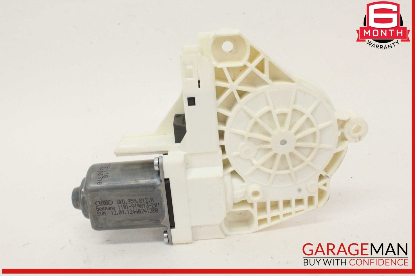 09-18 Audi Q5 S6 SQ5 Rear Right Passenger Side Window Regulator Motor 8K0959812A