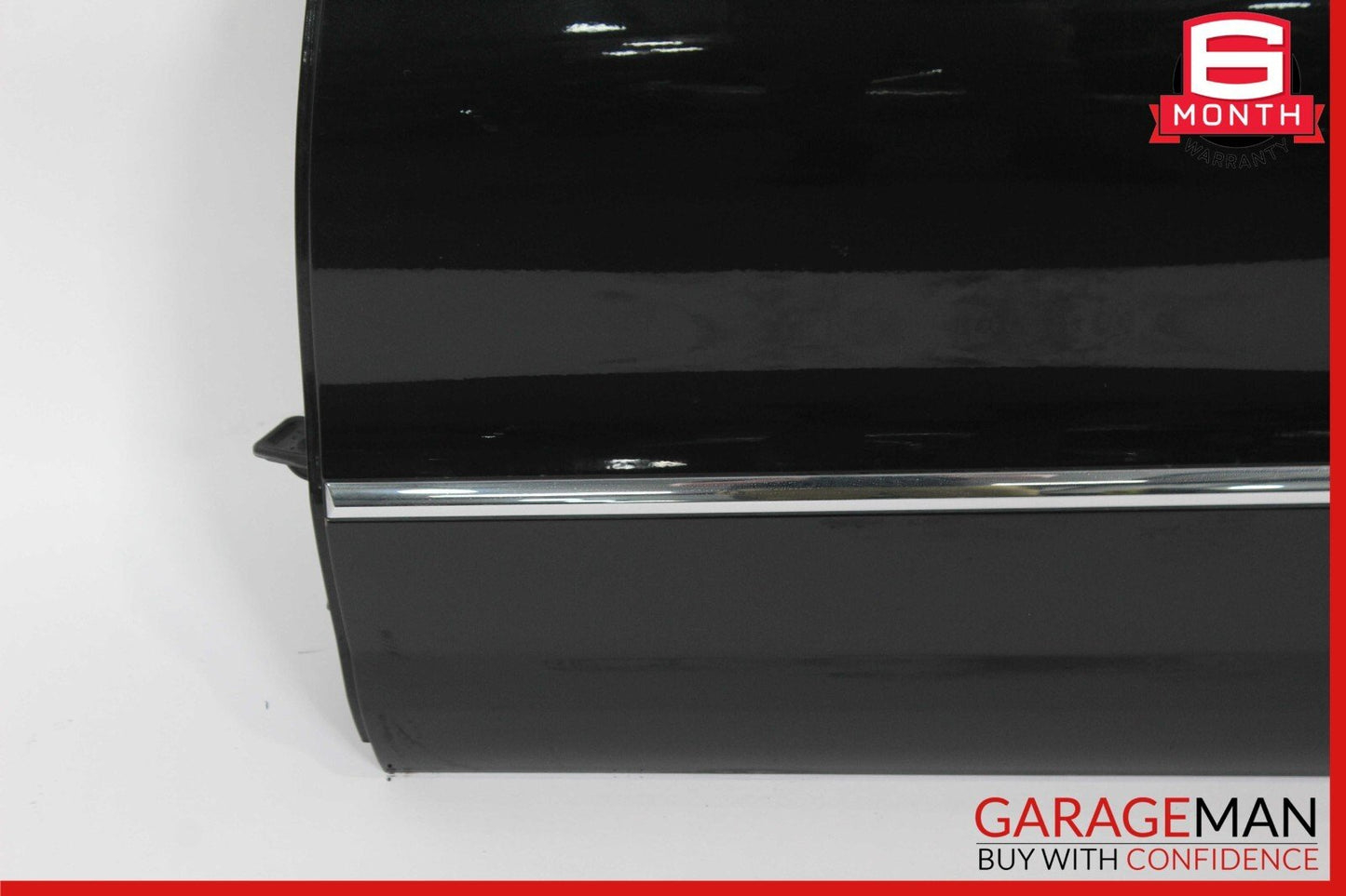 09-17 Volkswagen VW CC Rear Left Side Exterior Door Shell Panel Black OEM