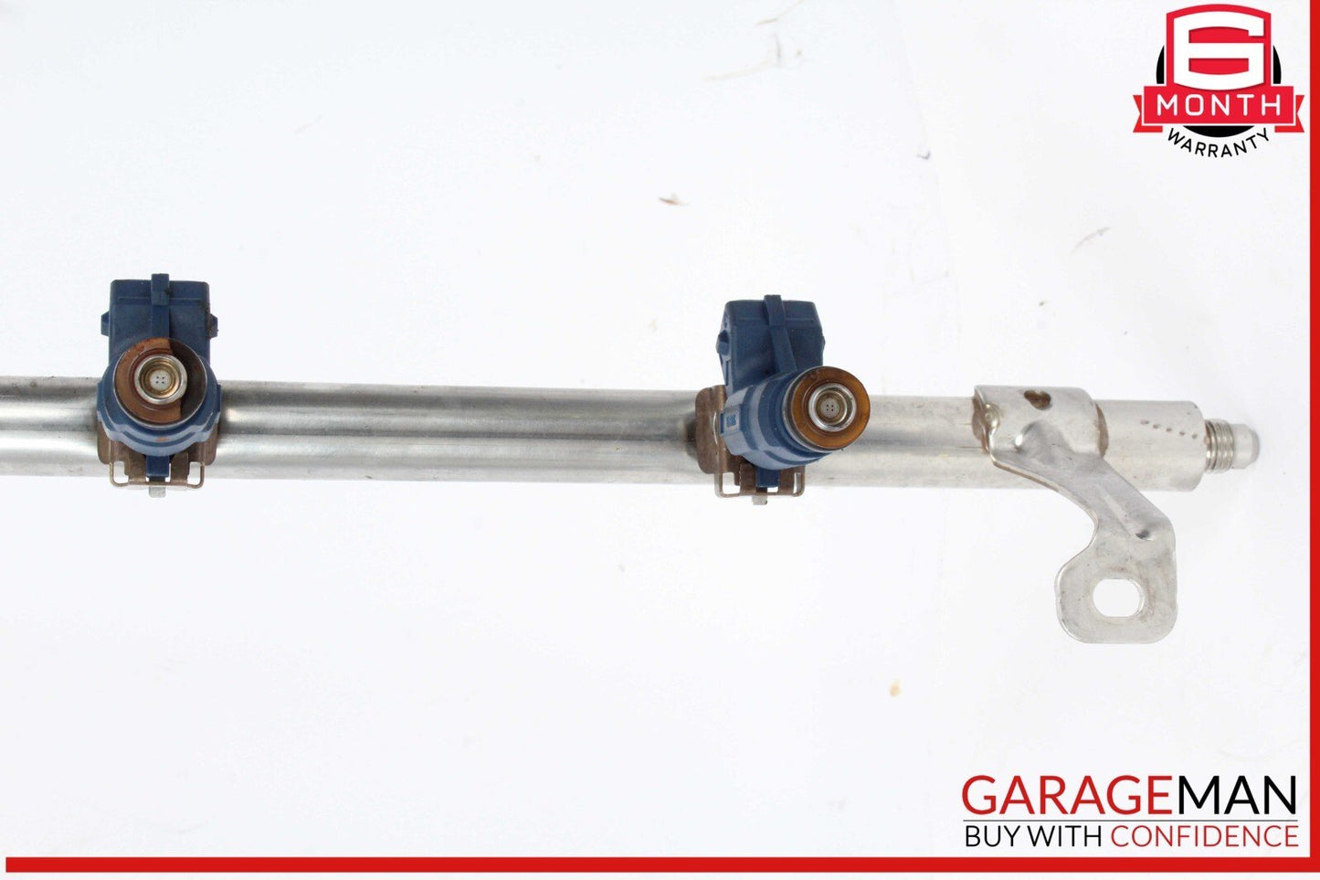 03-06 Porsche Cayenne Turbo 955 Fuel Injection Rail Fuel Pipe w/ Injectors