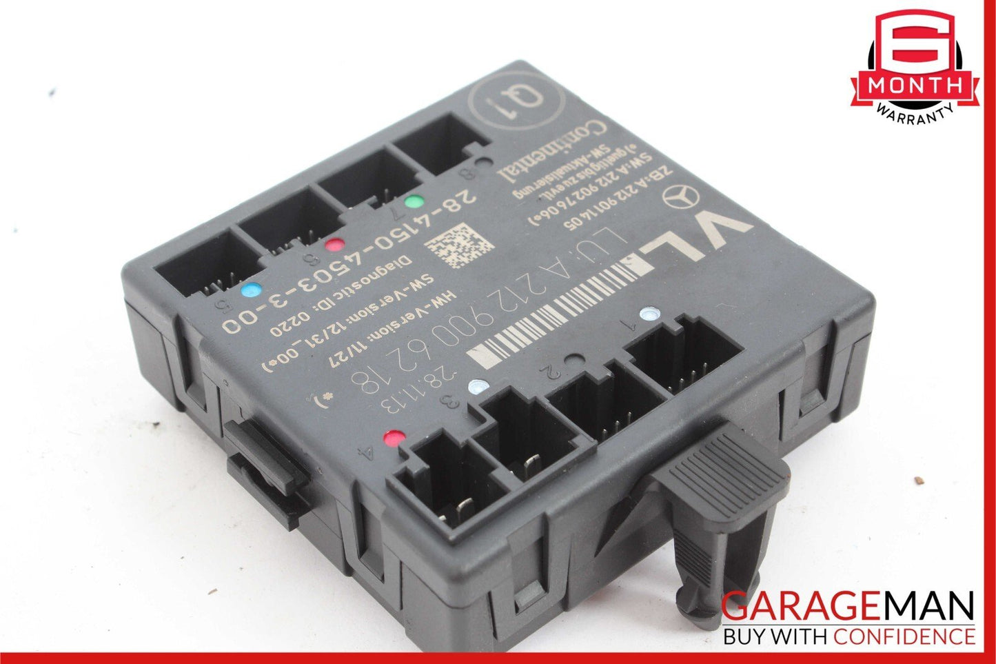 08-14 Mercedes W204 C250 C300 Front Left Driver Side Door Control Module Unit