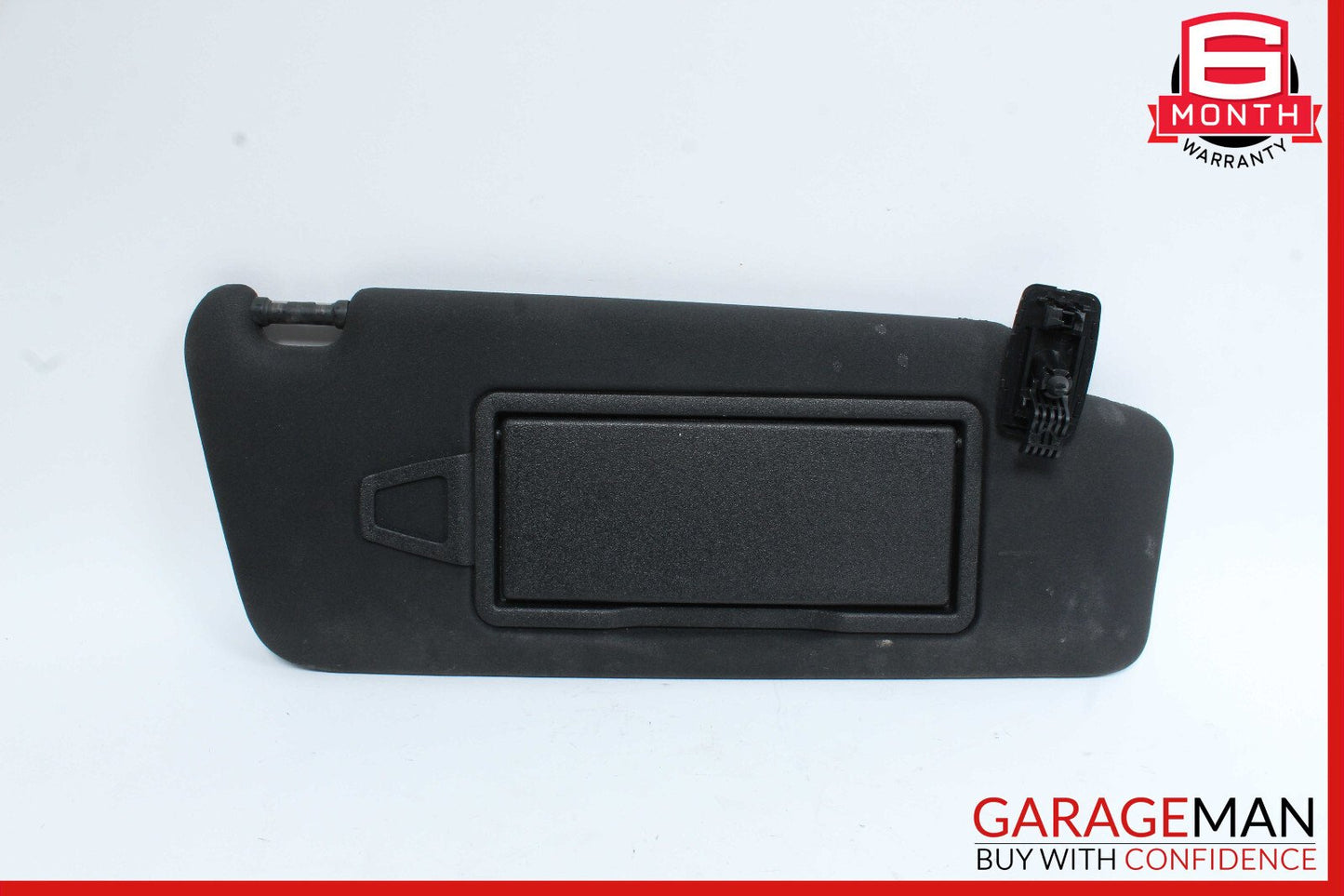 08-15 Mercedes W204 C250 C350 Right Side Sun Visor Shade Sunvisor Black OEM