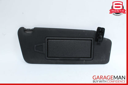 08-15 Mercedes W204 C250 C350 Right Side Sun Visor Shade Sunvisor Black OEM