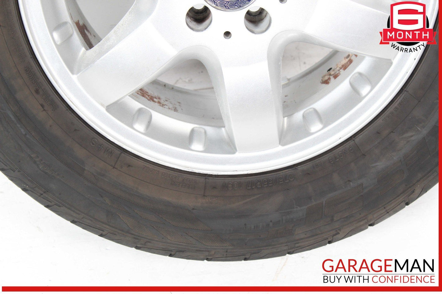 98-05 Mercedes W163 ML500 ML430 8.5 X 17 17" Wheel Tire Rim 1634012702 OEM