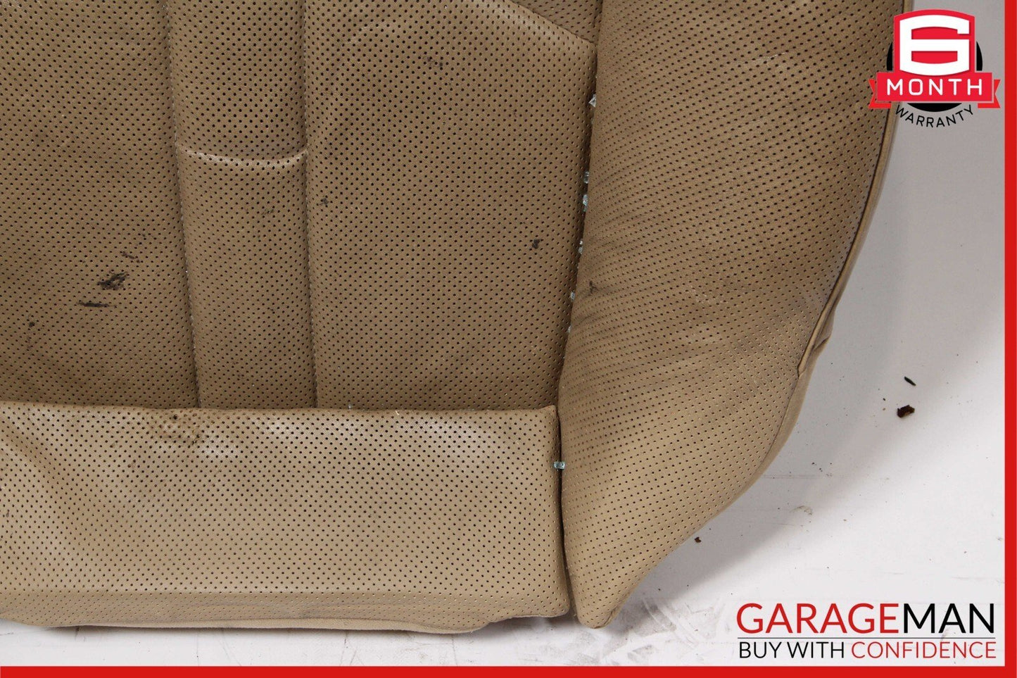 06-11 Mercedes W219 CLS500 Rear Right Side Lower Bottom Seat Cushion Brown