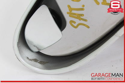 07-10 Saturn Sky Front Left Driver Side Door Rear View Mirror White 25852608 OEM