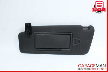 08-14 Mercedes W204 C250 C300 Front Left Side Sun Visor Sunvisor Shade Black OEM