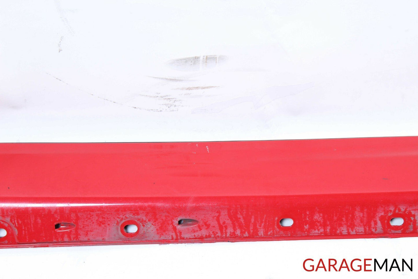 02-05 Mercedes W203 C230 Coupe Left Driver Side Rocker Skirt Moulding Panel Red