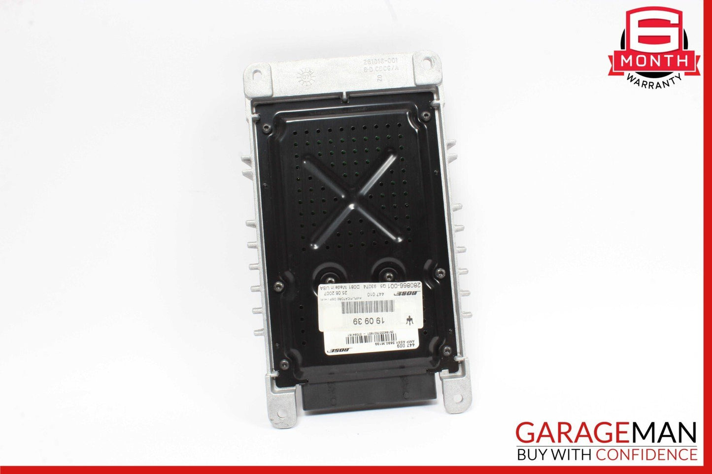 03-08 Maserati Quattroporte M139 Bose Audio Amplifier Amp 190939 OEM
